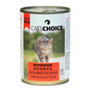 CATSCHOICE KEDİ MAMASI BİFTEKLİ 400 GR